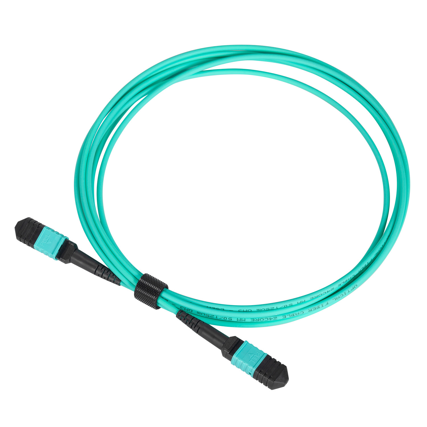 24 Fibers MPO OM3 Multimode Trunk Cable 1m 2m 3m Length