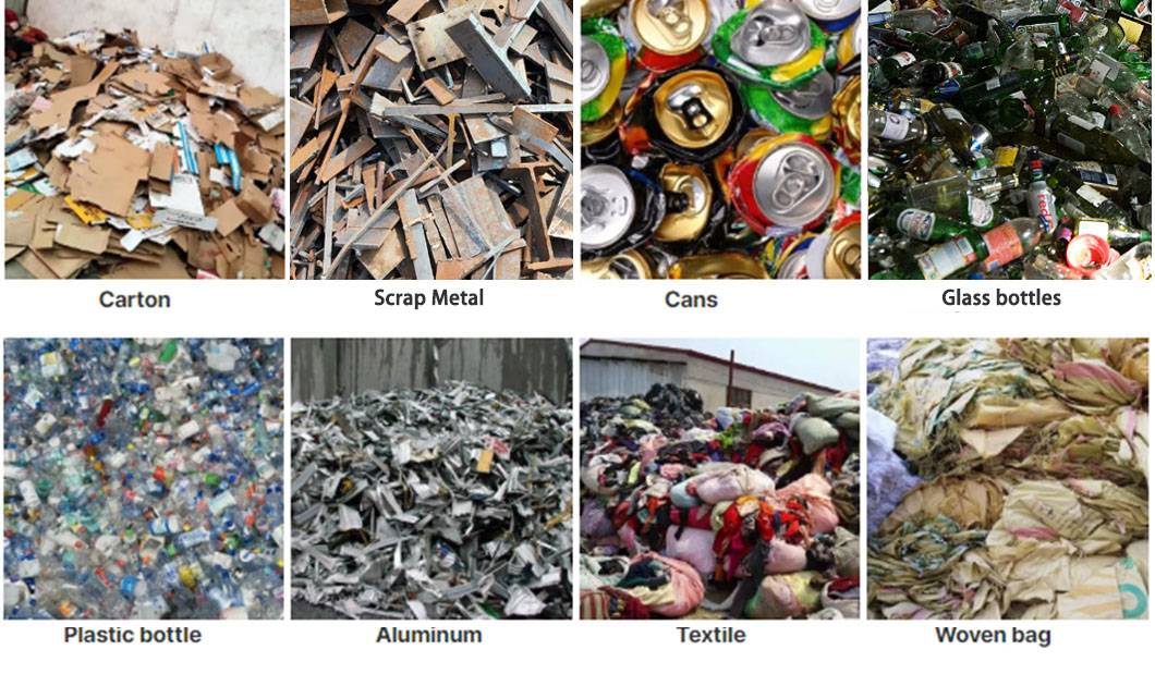 Solid Waste Trommel Drum Screen Screening Msw Sorting Line Waste Recycling Sorting Machine