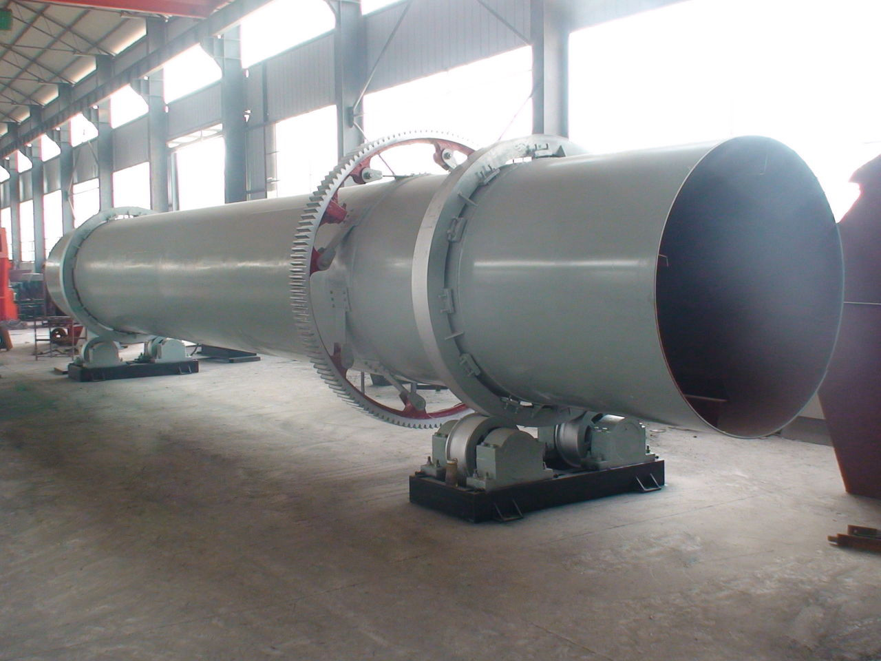 Drum Mud Coal Drying Equipment Reasonable Structure Long Working Life