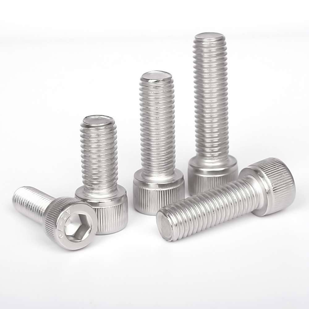 Stainless Steel Hex Head Screws / 316 Stainless Steel Screws Plain Black Oxide Zinc Plated
