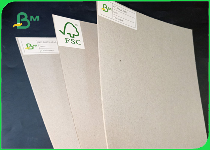 1.5mm - 1.35mm Smooth Surface Environmentally Friendly Greyboard In Sheet