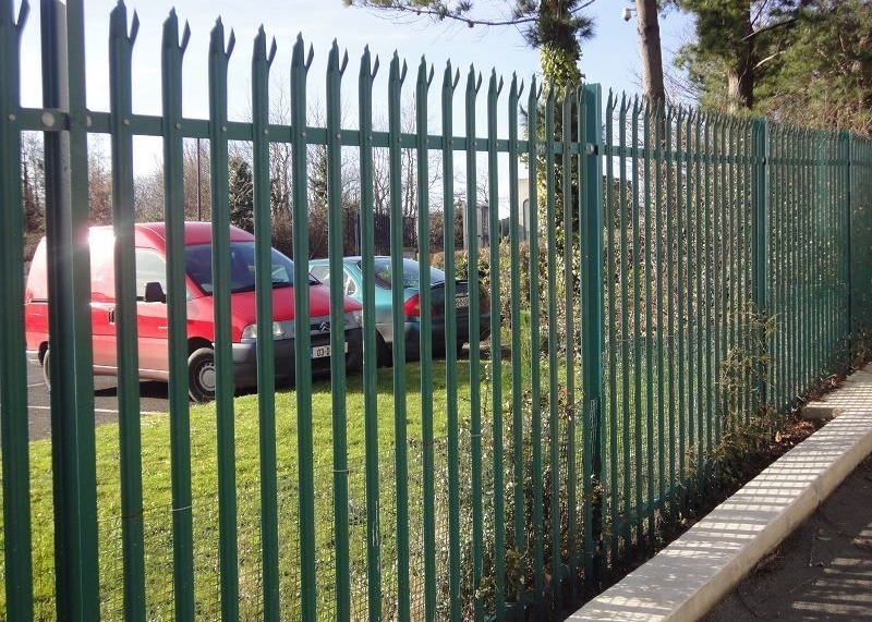 Unscalable 1.5m Triple Pointed Palisade Fencing For Garden