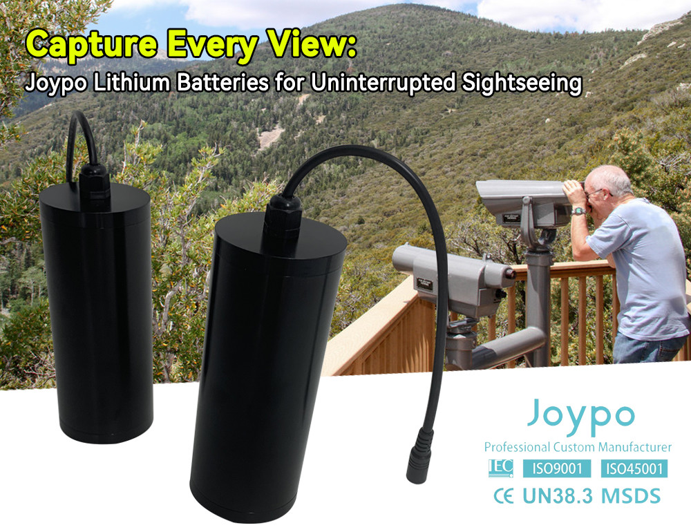 Joypo 3.7V 30Ah Customized 18650 lithium battery pack For Coin Operated Binocular