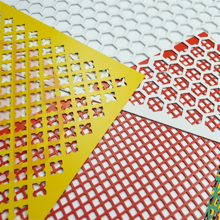 Decorative Metal Panels 1m X 2m Perforated Mesh Sheet For Outdoor Or Indoor Furniture