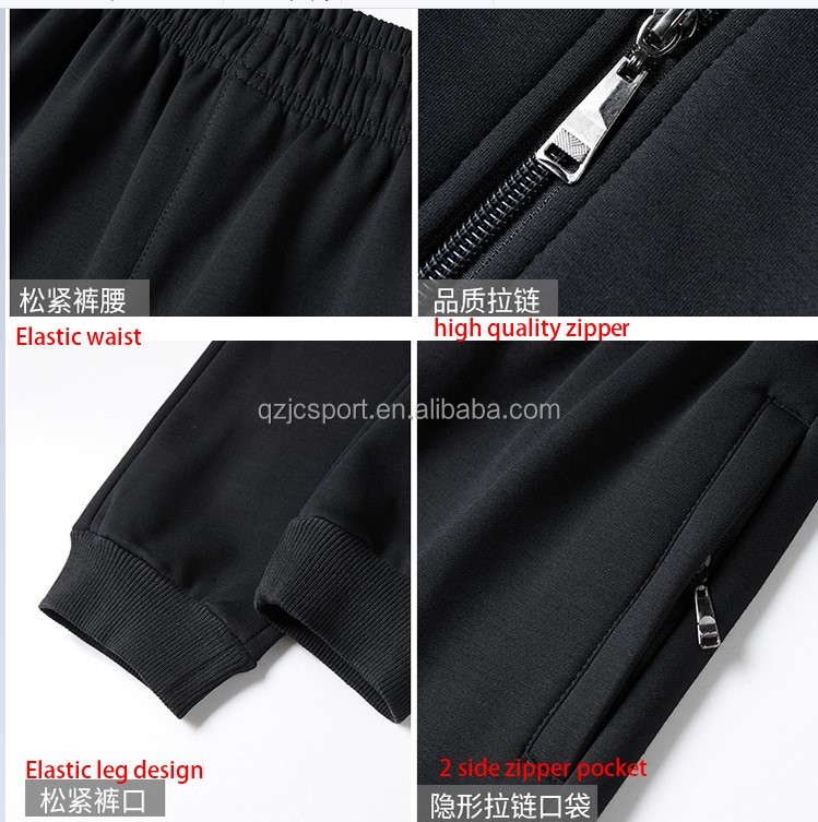 Hot Sale JC Warm jackets and trousers winter warm kids hoodie blanket with velvet hoodie and trousers set custom logo name