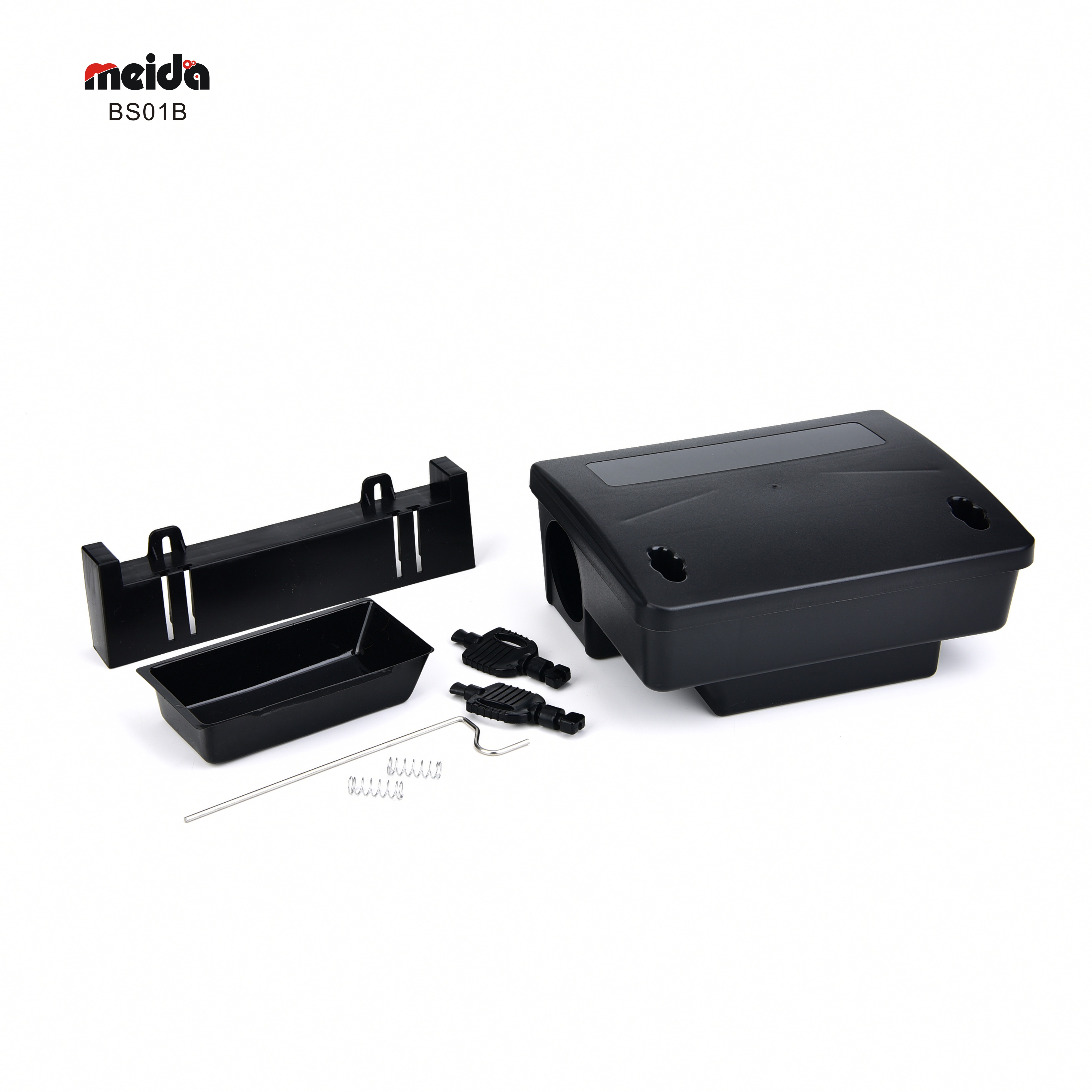 Lockable Plastic Rat Bait Station for Effective Pest Control in Home Hotel and Office