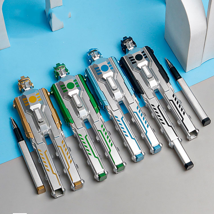 Customized Logo Transfer Robot Pen Gel-Ink The Ultimate Choice for Stationery Products