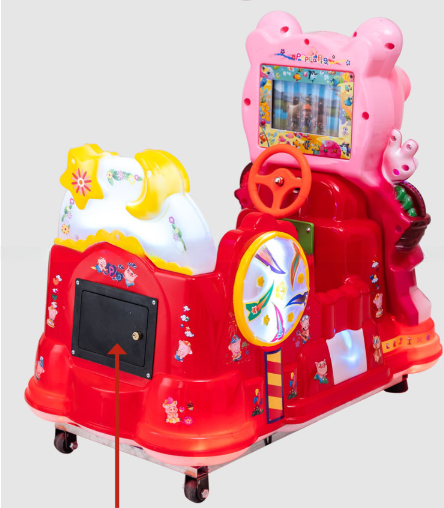 Dreamland New Style Pig Kiddie Rides Coin Operated Arcade Kiddie Swing Kiddie Ride Game Machines