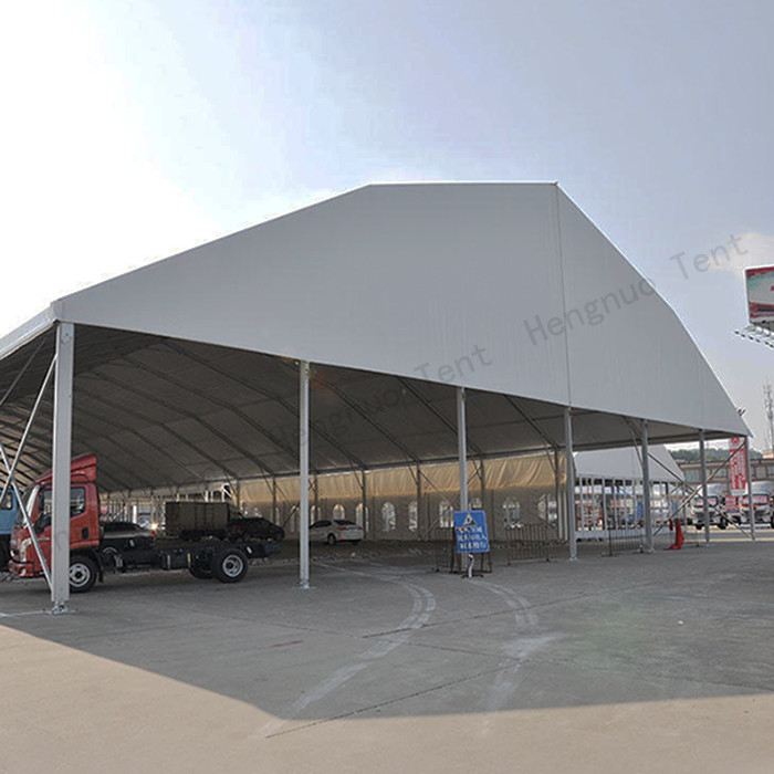 Arcum Canvas Party Tent Fire Retardant B1 Curve Aircraft Hangar Marquee