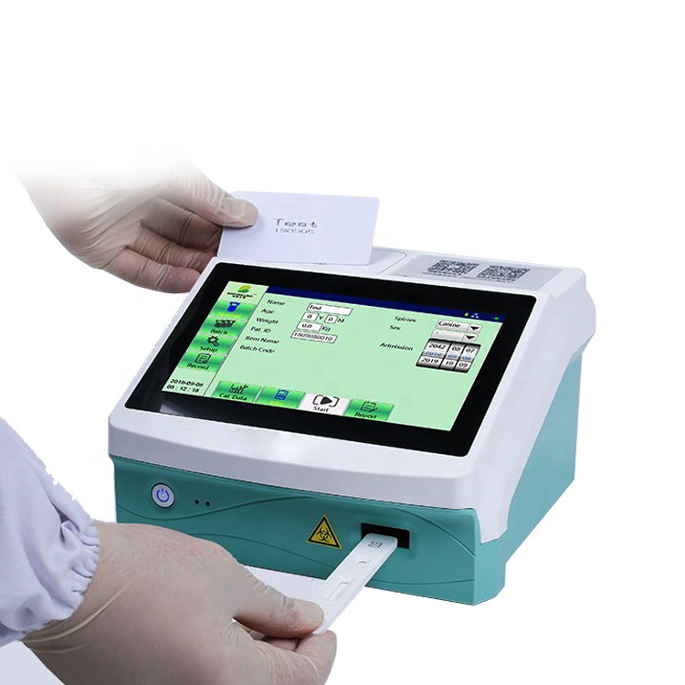10Min Veterinary Chemistry Analyzer Progesteron Veterinary Medical Supplies Immunofluorescence