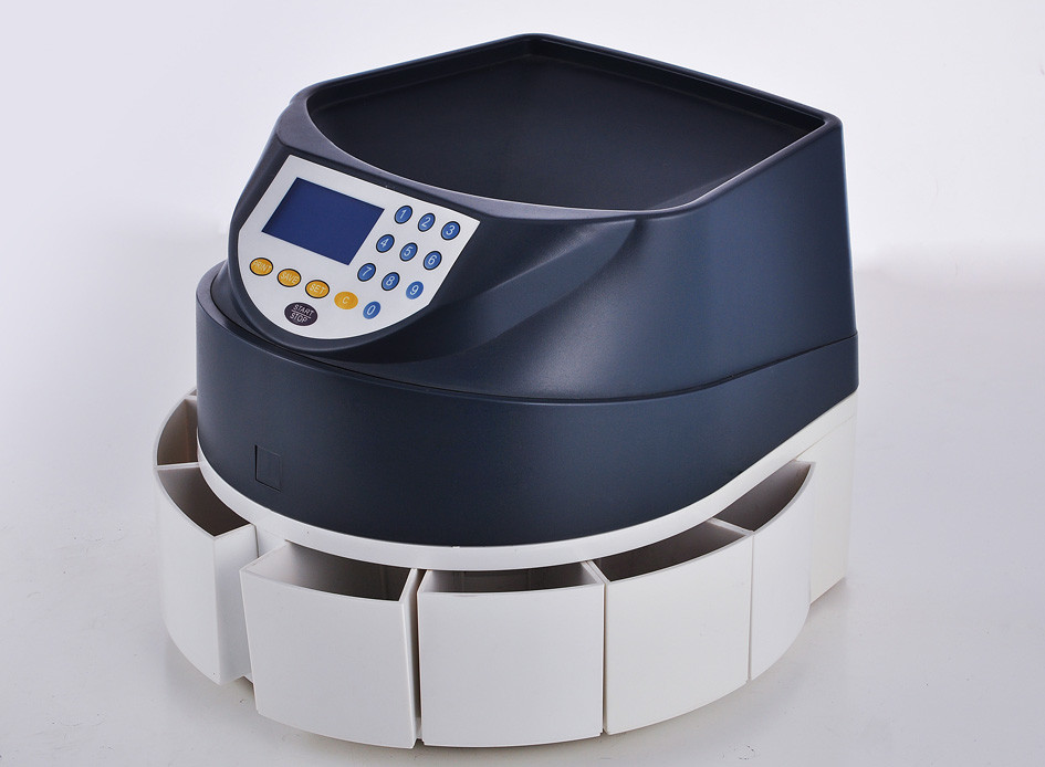 Fast counting speed Coin sorter for different country with Fashionable panel with factory price, for most coins
