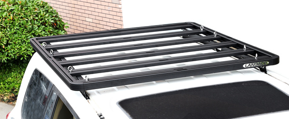 TOYOTA LC 200 Black Flat Roof Racks Luggage Gear Bracket Bike Holder for 4x4 Vehicle
