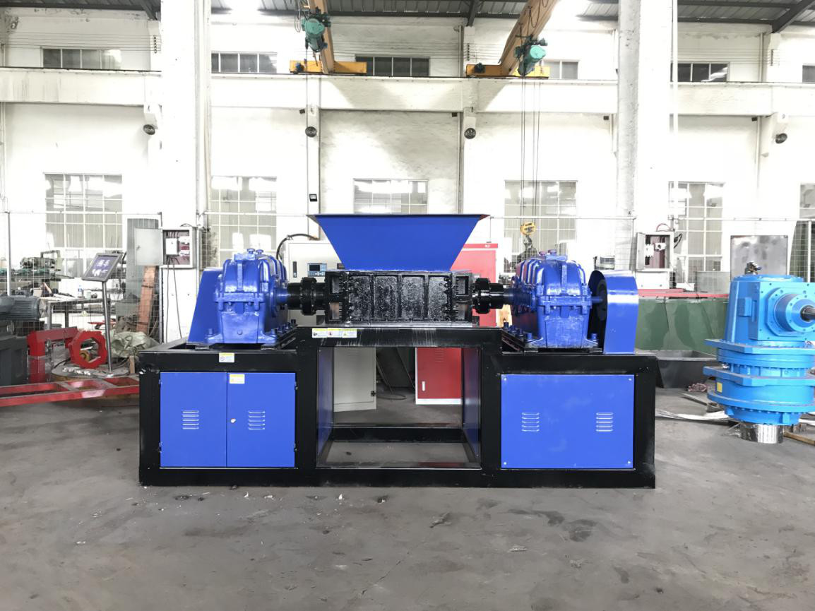 Cable Shredder / Scrap Copper Wire Shredder Metal Recycling Machine Scrap Metal Shredder Dual Shaft Shredder