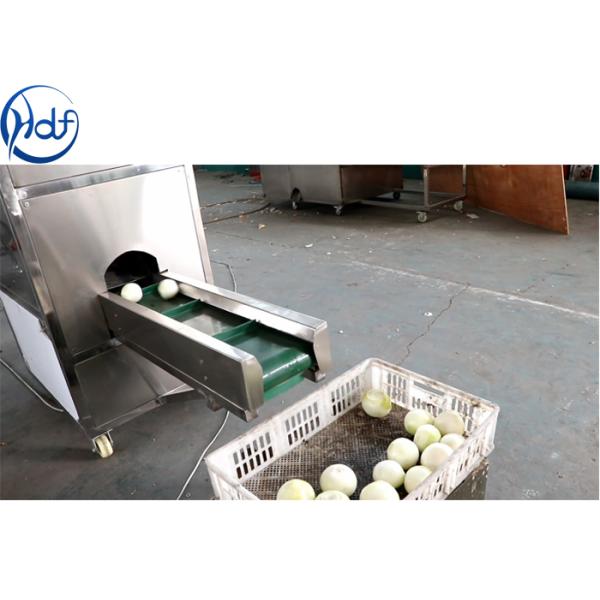 SUS304 Onion Processing Equipment Onion Skin Peeling Machine High Efficiency