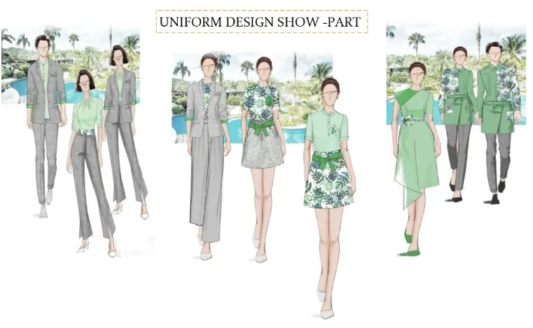 High Quality Women Hotel Receptionist Suit Custom Hotel Manager Uniforms