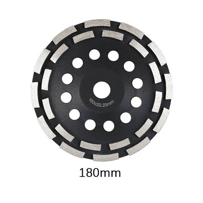 CE Double Row Concrete Grinding Stone Cup Wheel 230mm