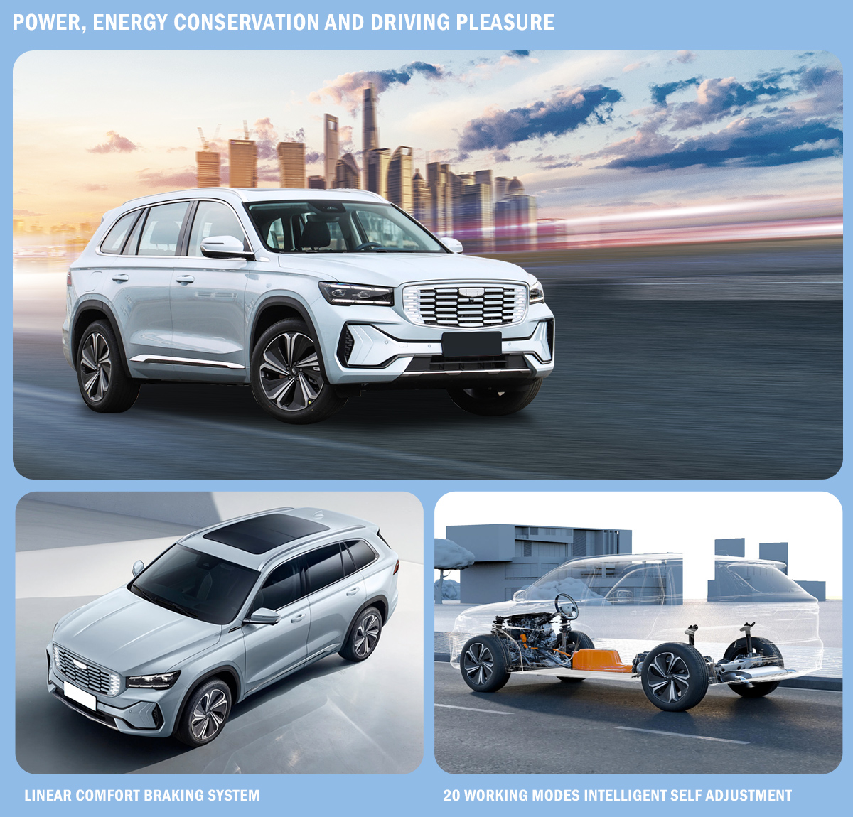 2023 geely xingyue 4wd hybrid used geely xingyue l phev idd SUV Car Electric used geely xingyue l cheap 0km used car