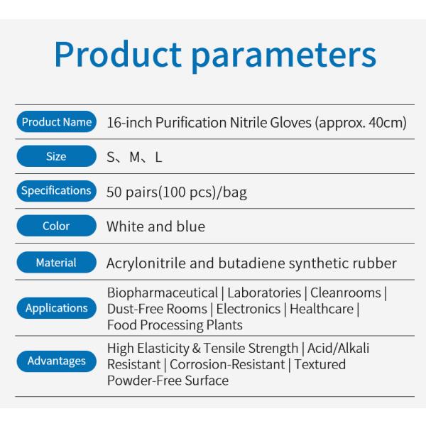 Nitrile Gloves Disposable Powder Free Latex-Free Medical & Industrial Grade Blue / Pink XS-L Sizes FDA Approved Flexible Comfortable Barrier