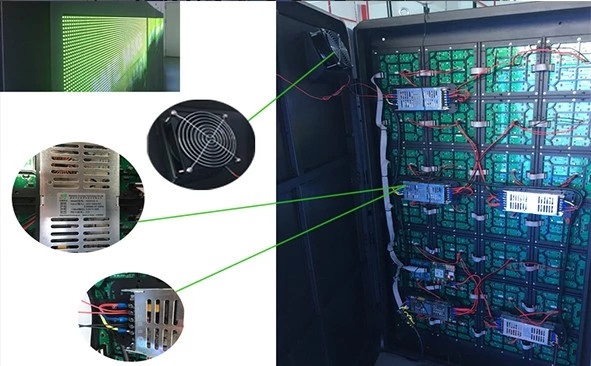 FCC 5500nits Led Signages Billboard 128x256 Full color