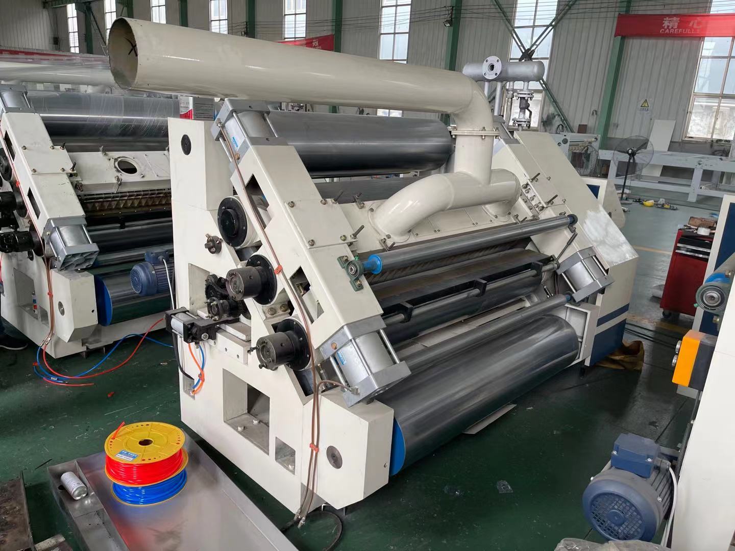 Fast and Easy Electric Driven Cassette Single Face For Corrugated Cardboard Production