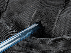 opening mouth for water bladder hose