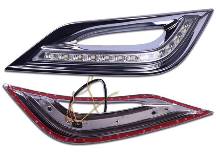 Hyundai New Sonata8 2010 2011 2012 LED Daytime Running Lights Fog Lamp Frame