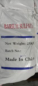 China Painting use Native Barium Sulfate white fine powder manufacturer on sale