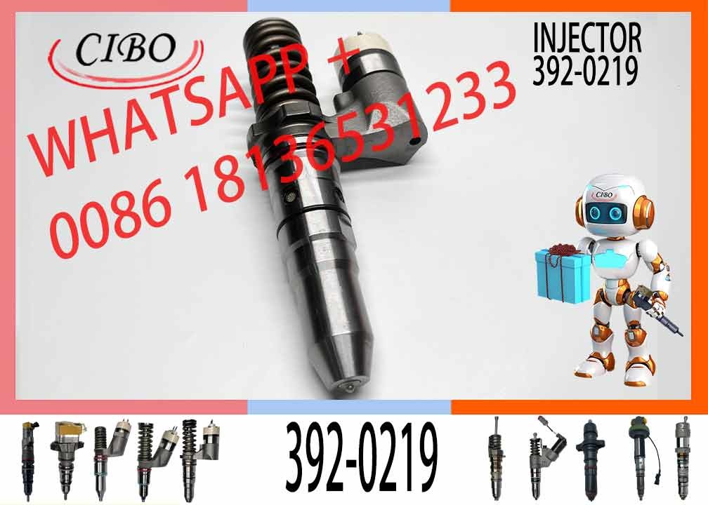 Common rail injector fuel injecto392-0216 392-0217 392-0219 20R-1262 20R-1280 20R-2296 for 3512B Excavator