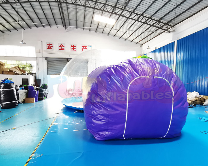 Round Transparent Stent Inflatable Party Tent Crystal Bubble Dome