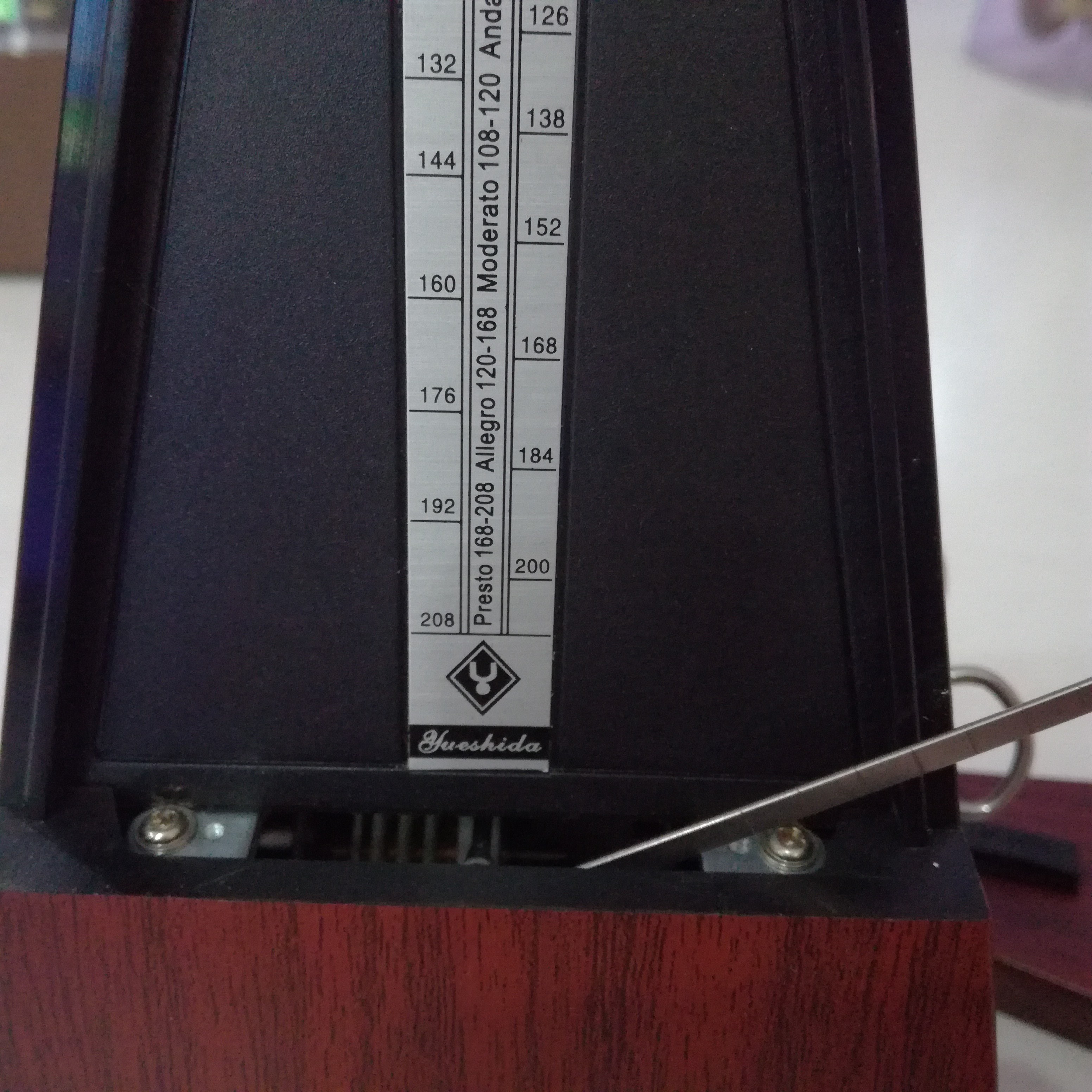 Factory Custom logo Mechanical metronome for piano/drum/ guitar Pulse, Core, Core Steel and Metronome app. Play better
