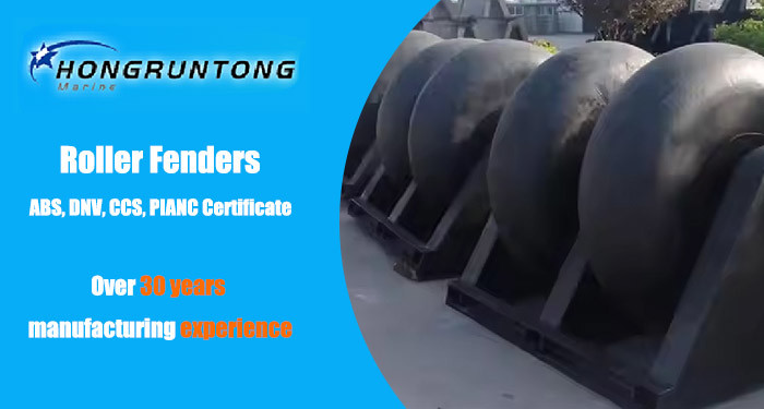 Black Roller Fender Low Maintenance Requirements High Load Capacity
