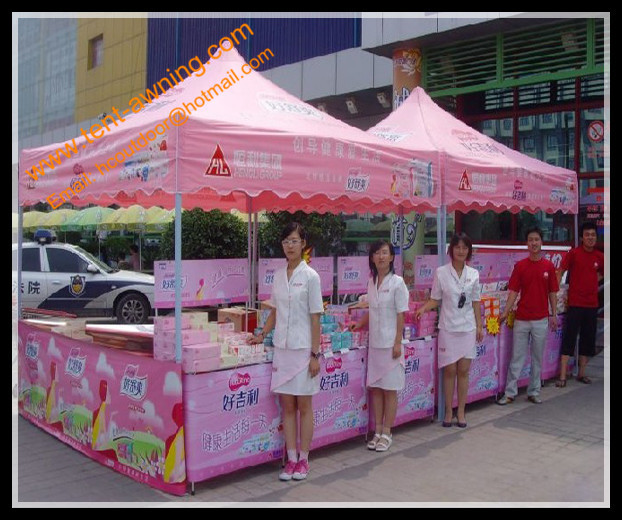 Outdoor 3x3m Logo Printed Trade Show Foldable Promotion Advertising Gazebo Tent
