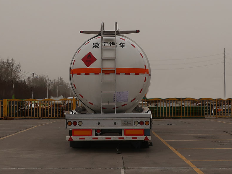 46000 Liter Stainless Steel Crude Oil Fuel Tanker Semi Trailer for Truck Distribution