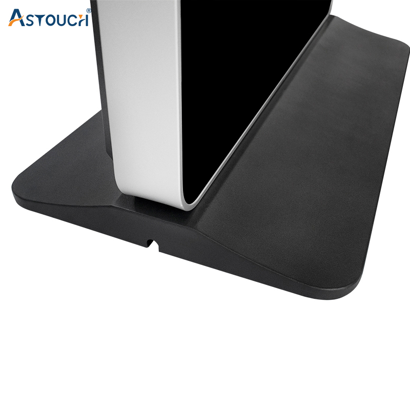 Indoor Capacitive Digital Signage Free Standing LCD Display Signage 55 Inch