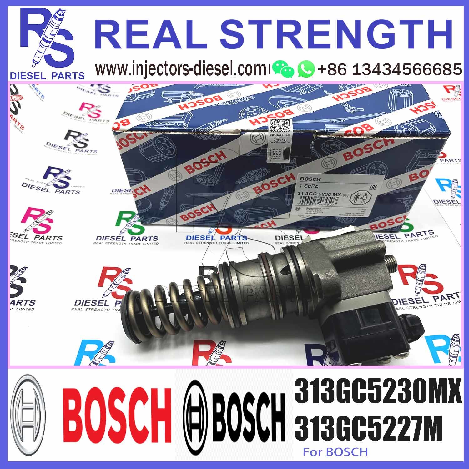 Common Rail Diesel Engine Fuel Unit Pump 0414755006 0414755007 986445008 for V-O-L-V EXCAVATOR EC140 DEUTZ D4D 313GC5230MX