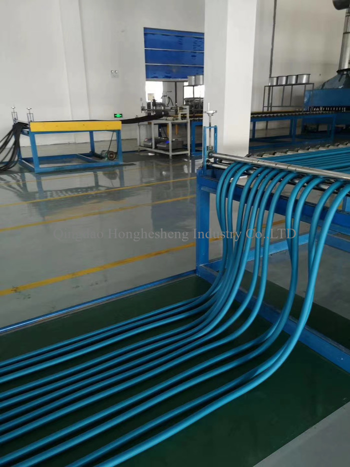 Cold Feed Vacuum Rubber Extruding Machine Single Compound Microwave Vulcanization