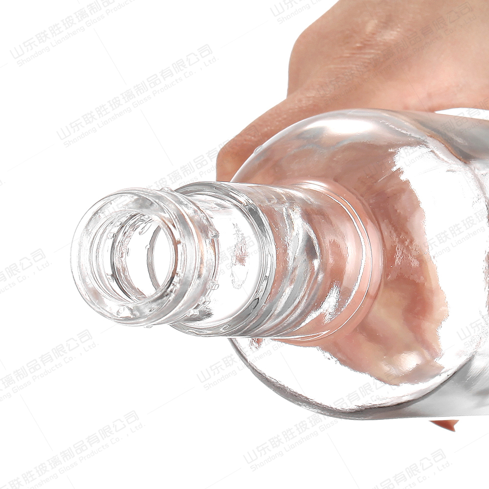 Acceptable OEM/ODM 700ml Glass Napoleon Bottles for Brandy and Spirits