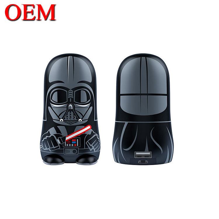 Custom 3D Cartoon Mobile Phone Power Bank Portable Charger Power Bank Charger Bank