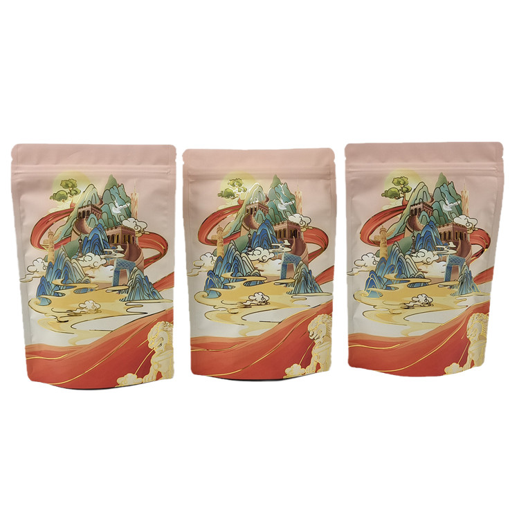 Custom Printed Reusable Smell Proof bags with logo Digital print aluminum Foil Soft Touch Mylar Bag