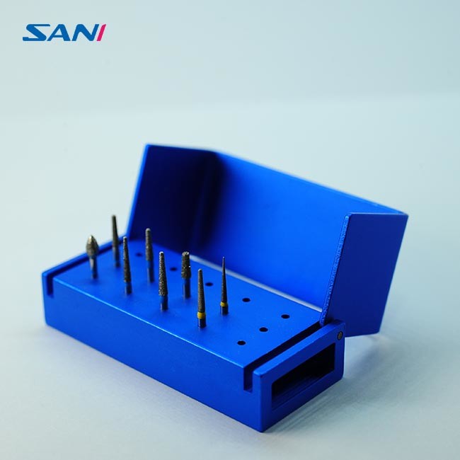 OEM 8mm Dental Diamond Burs High Hardness Endo Rotary Instruments
