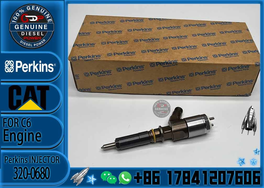 Cat engine parts 320d injector 3200680 320-0680 2645A747 for caterpillar c6.6 injectors