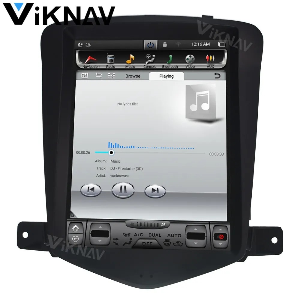10.4 inch Android Auto Car radio For 2009-2023 Chevrolet Cruze Multimedia Player Navigation Wifi Wireless Carplay