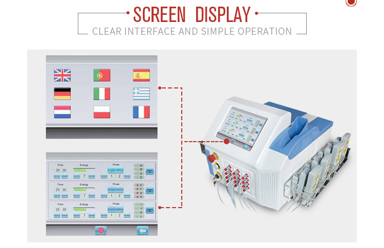 100mw 760nm Lipo Laser Slimming Machine 4D Ultrasonic Lipolysis