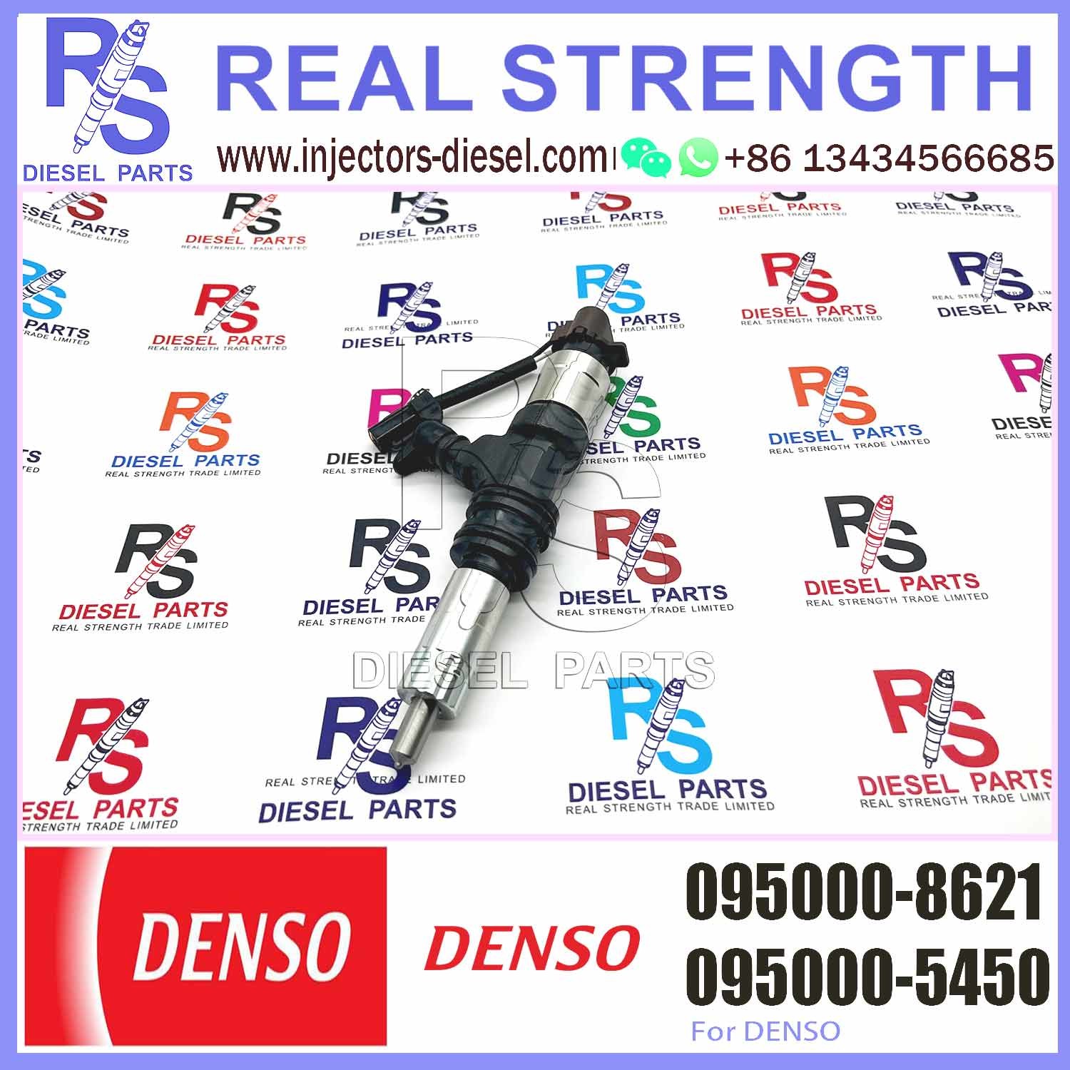 common rail diesel Fuel Injector 095000-8620 095000-8621 for MITSUBISHI 6M60T ME306200 ME307085