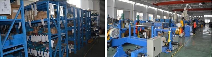 Twin Layer Co-extruding Cable And Wire Extrusion Machine