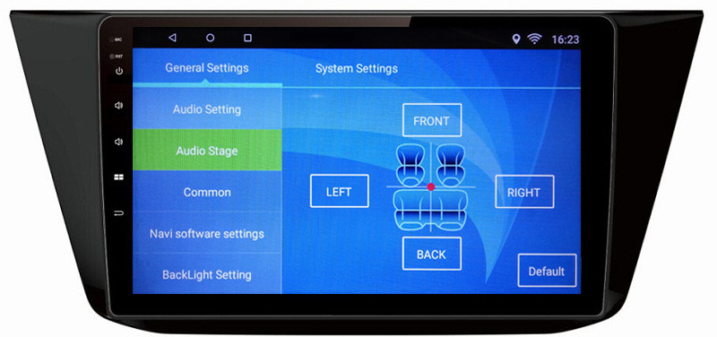 Ouchuangbo car radio stereo multi android 6.0 for VW Tiguan 2017 with SWC gps navi 1080P Video 4 Cores