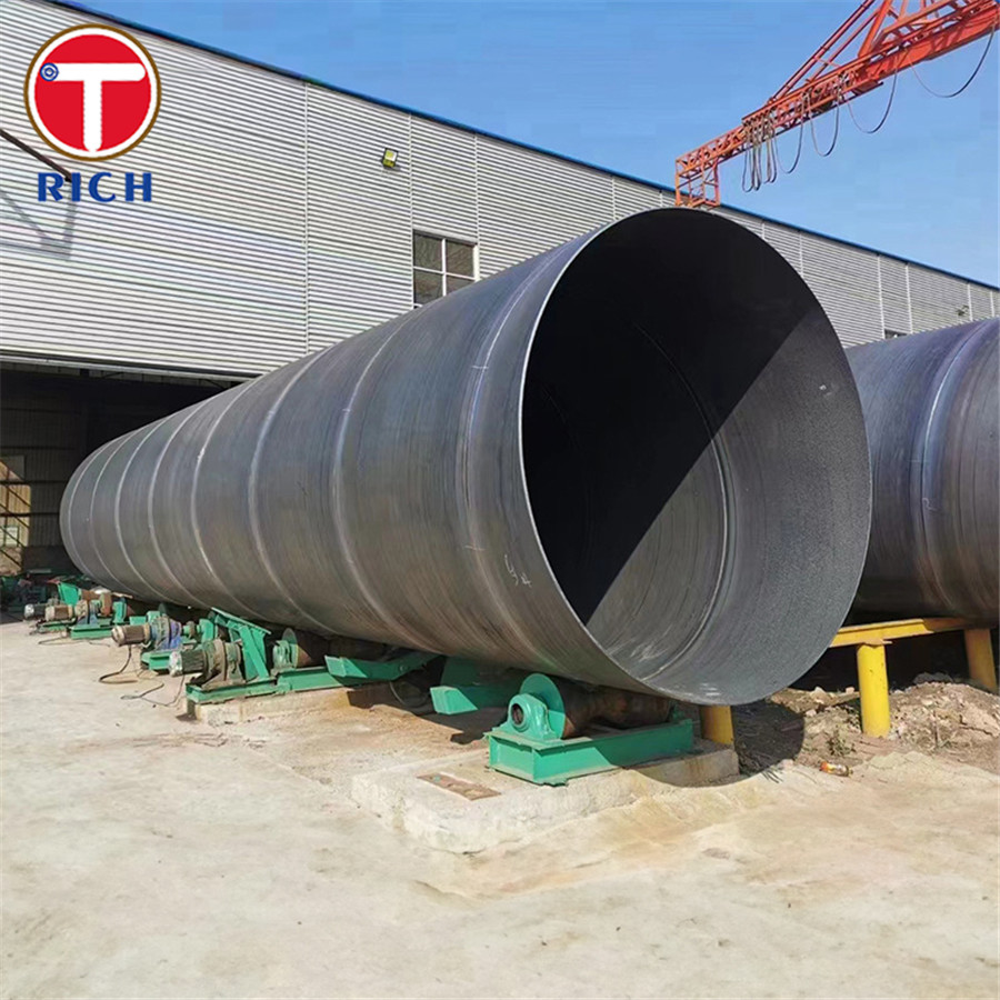 ASTM A139 Grade B Welded Steel Tube Electric-Fusion Arc Welded Steel Pipe For Water Supply