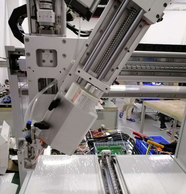 High-Speed Glue Dispensing Fixture with Siemens PLC for X/Y/Z Working Range