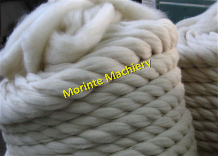 Morinte Lab digital carding machine used for carding cotton / wool / polyester fiber sliver web output