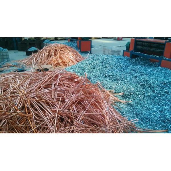 Eco - Friendly Copper Wire Separator Automatic Radiator Stripper Machine